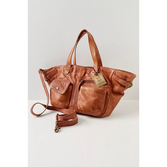 New Free  People We The Free Jealousy Tote 15.5 x 12x 7 - Picture 1 of 7